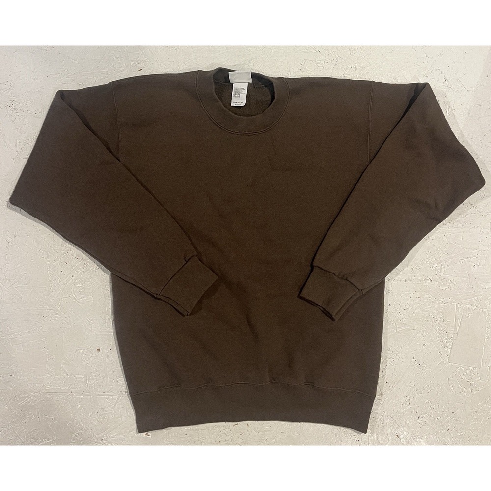 Vintage Pro Spirit Select Sweats Men's Sweatshirt Crewneck Brown Size Medium 90s
